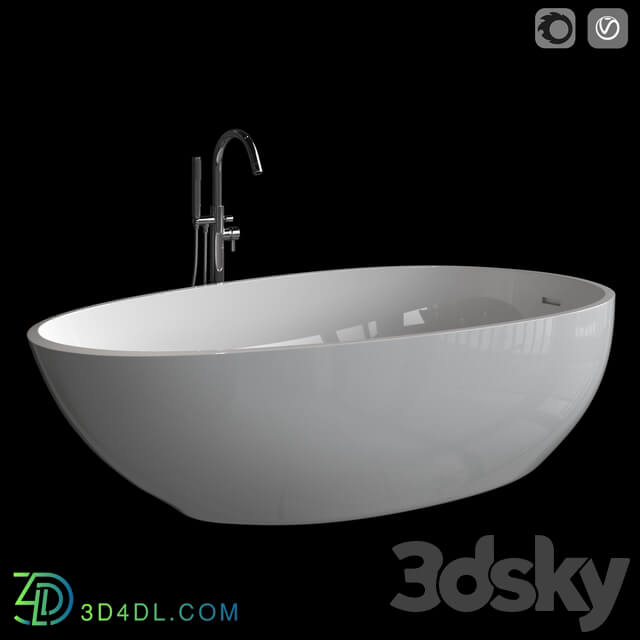 Agape Spoon Xl Free Standing Bath