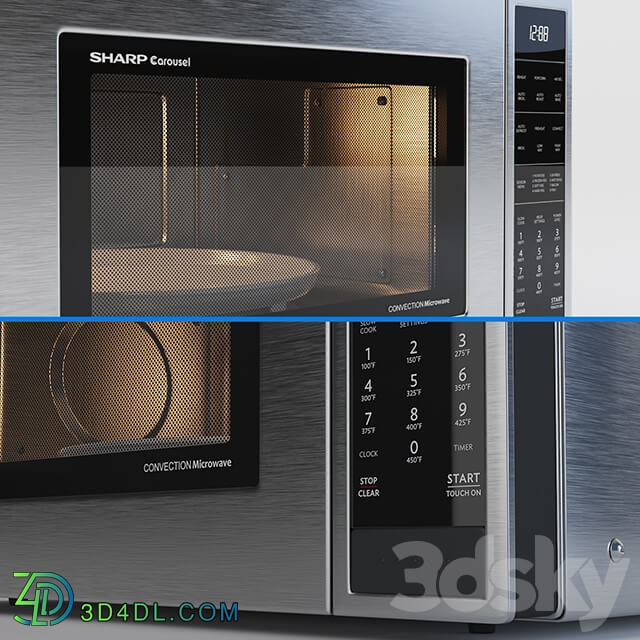 Microwave Oven SMC1585BS by SHARP