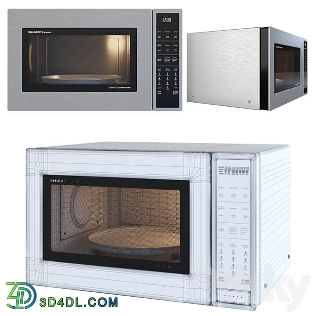 Microwave Oven SMC1585BS by SHARP