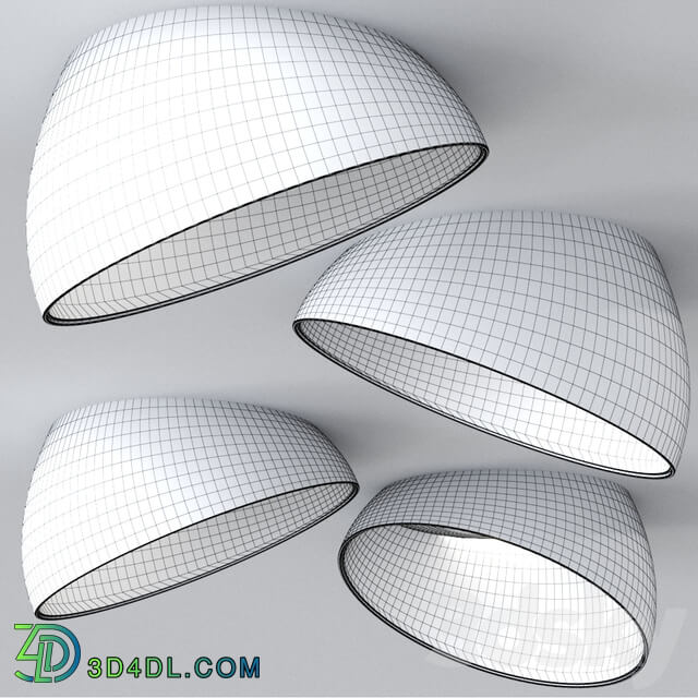 Ceiling lamp SUPERDOME RECESSED By Delta Light Ceiling luminaires