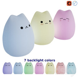 Cute Cat LED Night Lamp 