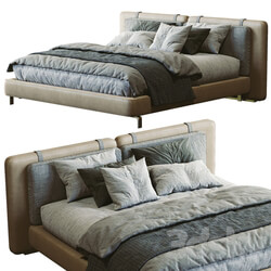 Bed Minotti Tatlin Soft 