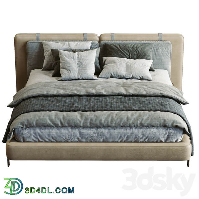 Bed Minotti Tatlin Soft