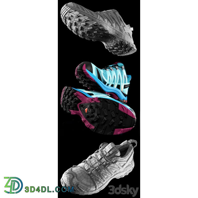 Footwear SALOMON Xa Pro 3D