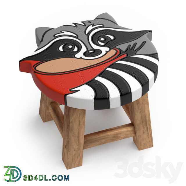 Table Chair kids furniture01 animal chairs