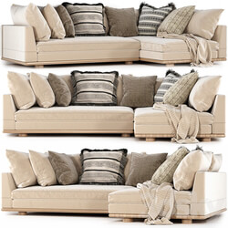 Relaxed saguaro sectional 