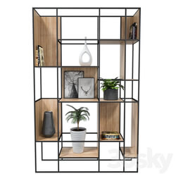 Loft shelving unit 