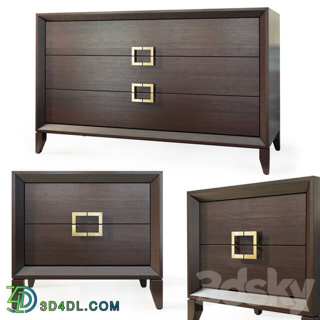 Sideboard Chest of drawer Chest of drawers and bedside tables Club. Dresser nightstand by Tosconova