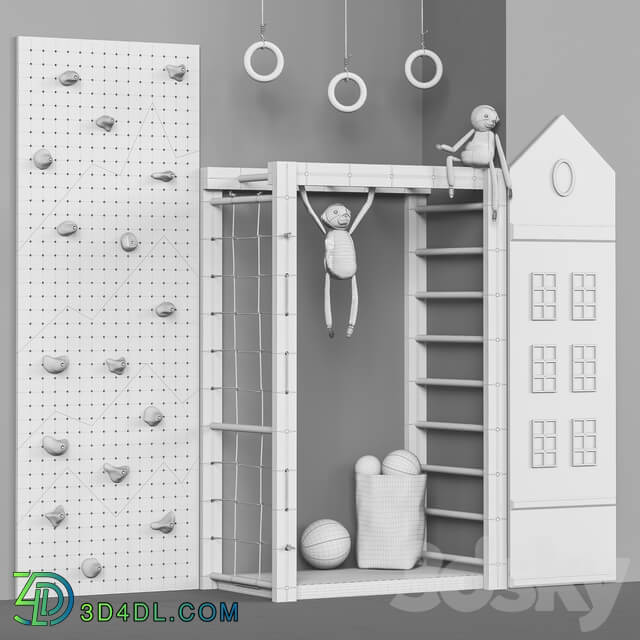 Toys and furniture set 81 Miscellaneous 3D Models