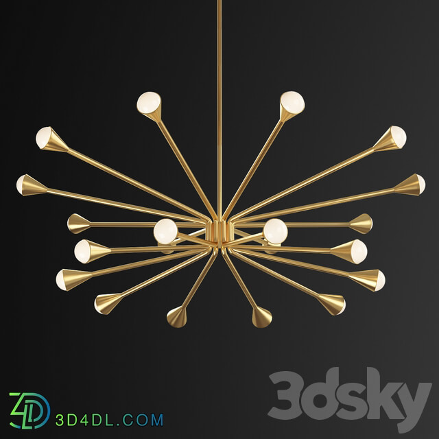 Pendant light Lody Chandelier by Tech Lighting