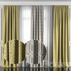 Curtains with window 155 