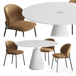 Table Chair Madrid table Princeton chair Boconcept 