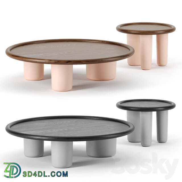 Pluto coffee tables by Tacchini