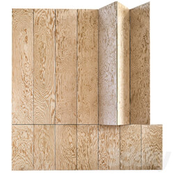 Plywood partition 