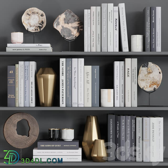 Decor shelf set 4