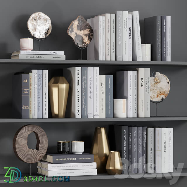 Decor shelf set 4