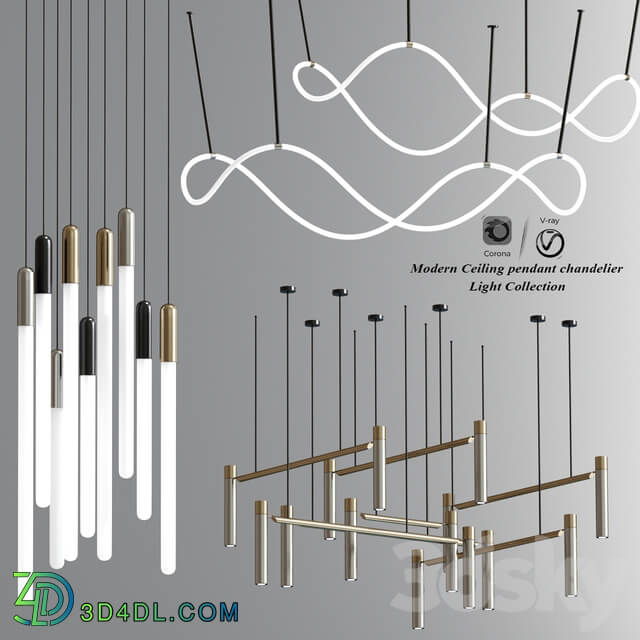 Pendant light Modern Ceiling pendant chandelier Light Collection 03