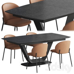 Table Chair Boconcept Alicante table Princeton chair 