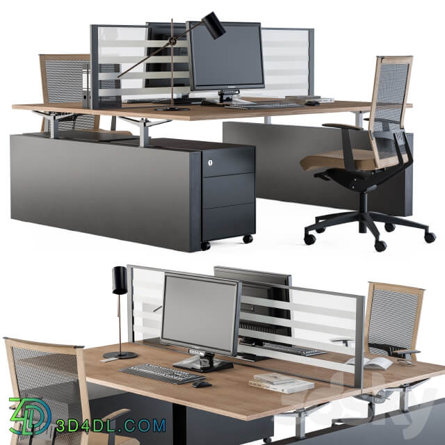 Office Furniture Manager Set 14