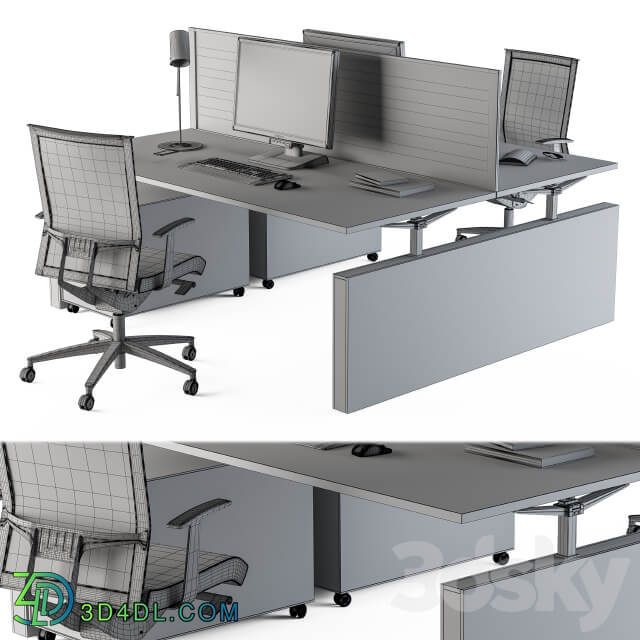 Office Furniture Manager Set 14