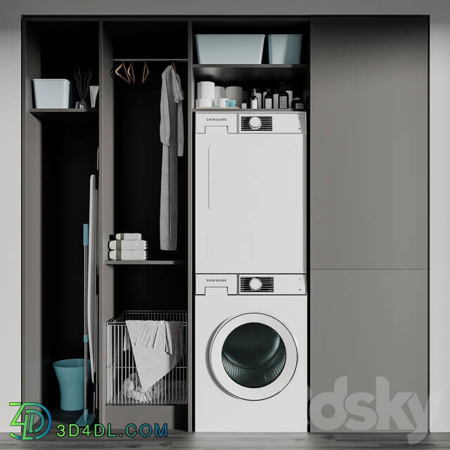 Bathroom accessories LAUNDRY SET 01