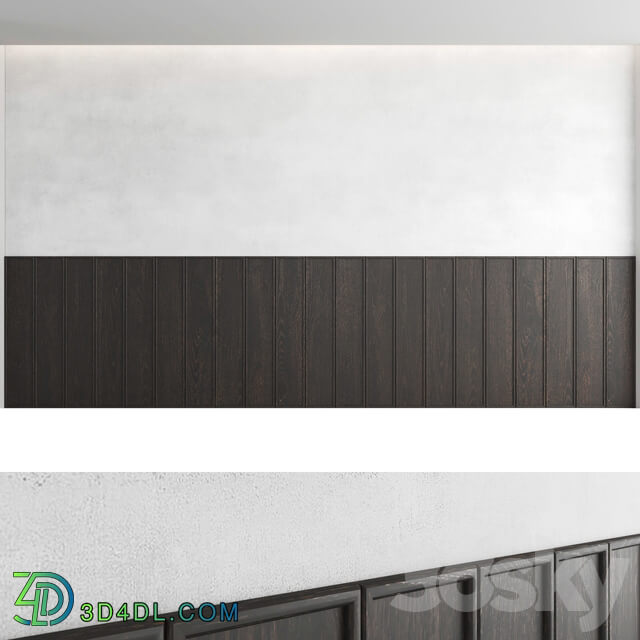 Decorative wall panel set 44