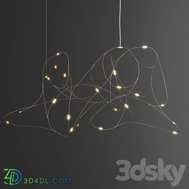 Moooi flock of light Pendant light 3D Models