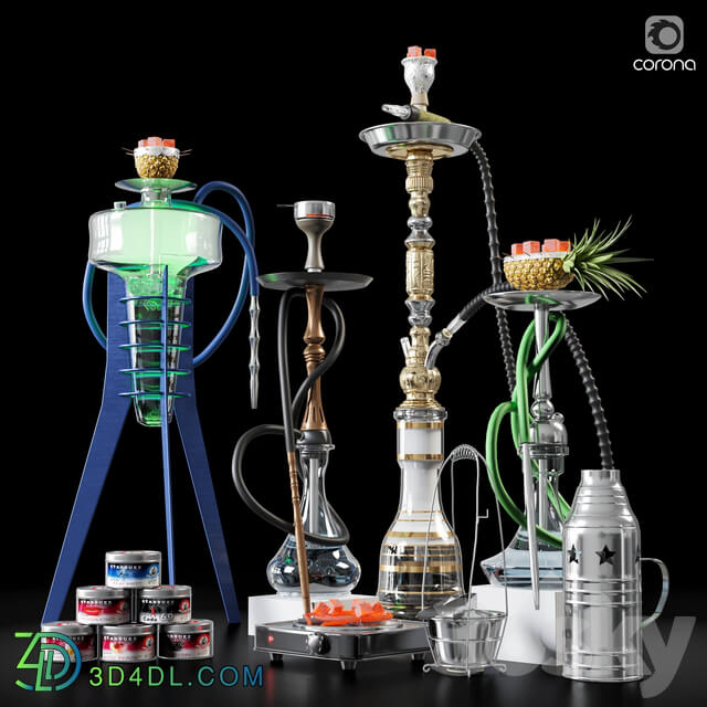 Decorative set Hookah set