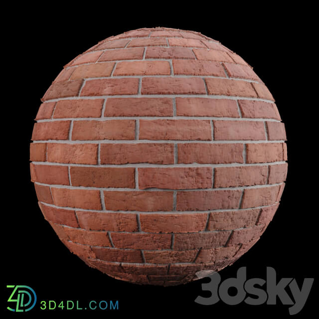 Red brick tiles