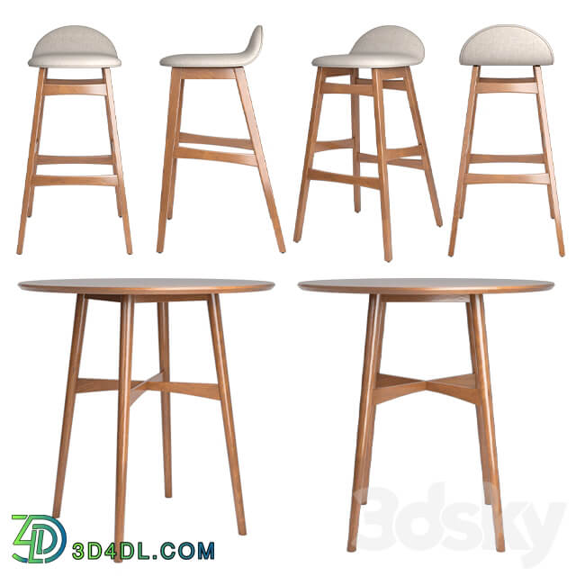 Table Chair Bar Stool Miriam