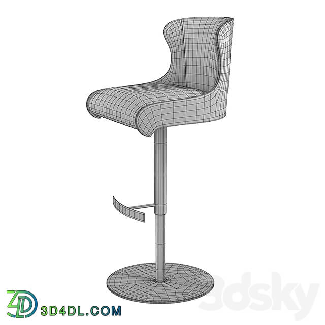 Roche Boboise Steeple stool 3D Models