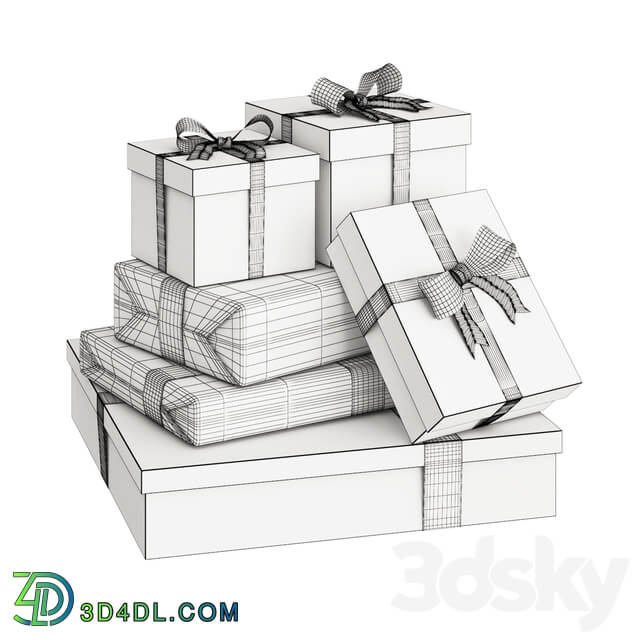 Presents and Gift Boxes