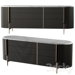 Sideboard Chest of drawer Gallotti Radice Kumi sideboard 