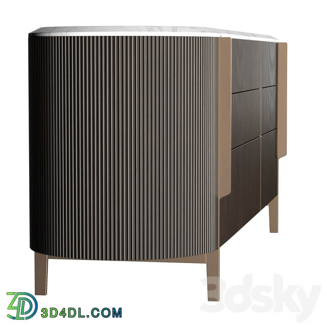 Sideboard Chest of drawer Gallotti Radice Kumi sideboard