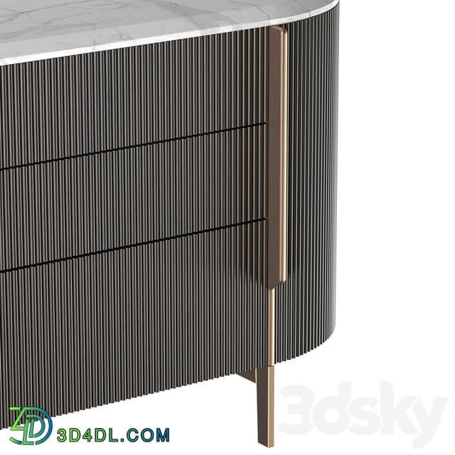 Sideboard Chest of drawer Gallotti Radice Kumi sideboard