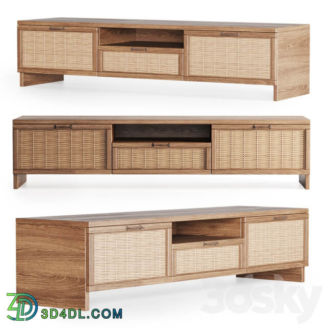 Sideboard Chest of drawer Wooden tv console