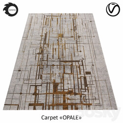 Belgian viscose carpet OPALE  