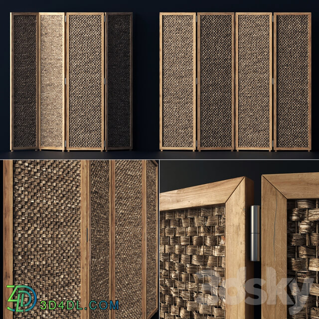 Wood screen decor n1 Wooden screen