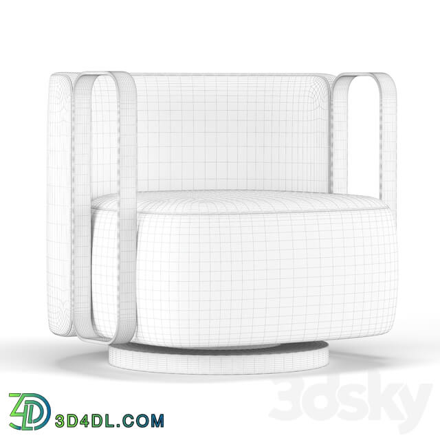 Kelly bracelet armchair