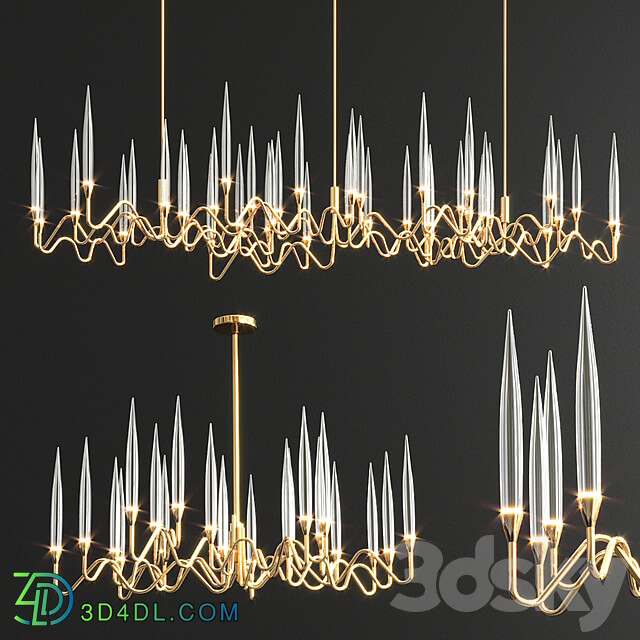 Pendant light Chandeliers by Il Pezzo Mancante