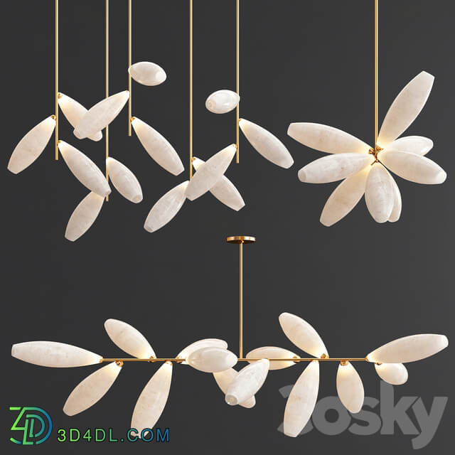 Pendant light Giopato Coombes Gem Collection 3 type