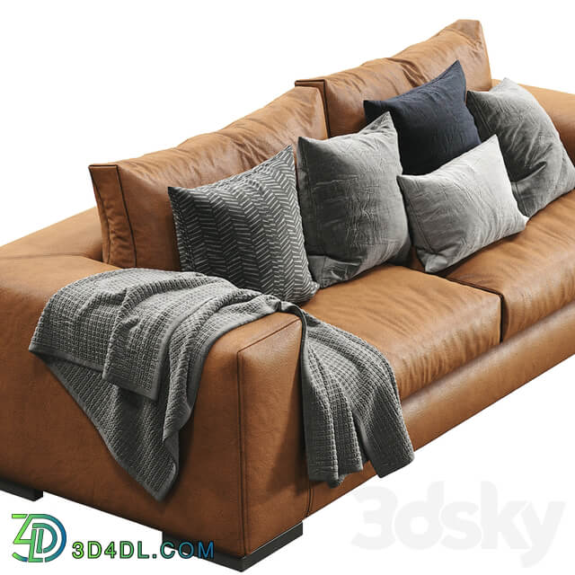 Sofa Leather ESPACE By Ferlea