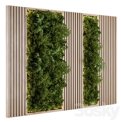 Fitowall Vertical Garden Wood Frame Wall Decor 08 