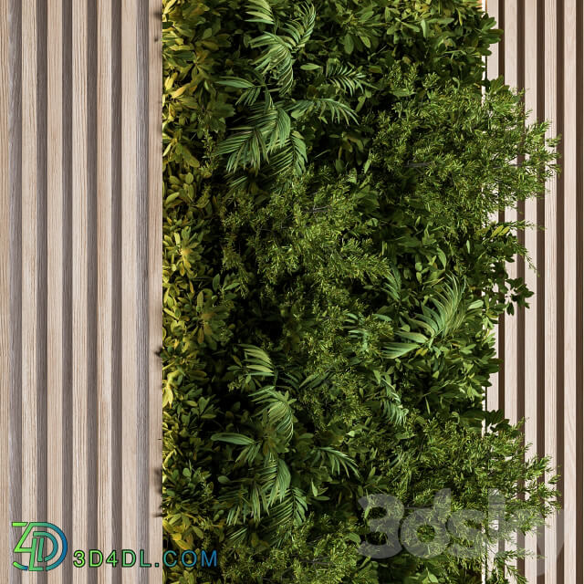 Fitowall Vertical Garden Wood Frame Wall Decor 08