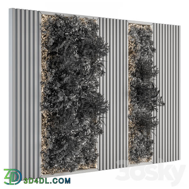 Fitowall Vertical Garden Wood Frame Wall Decor 08