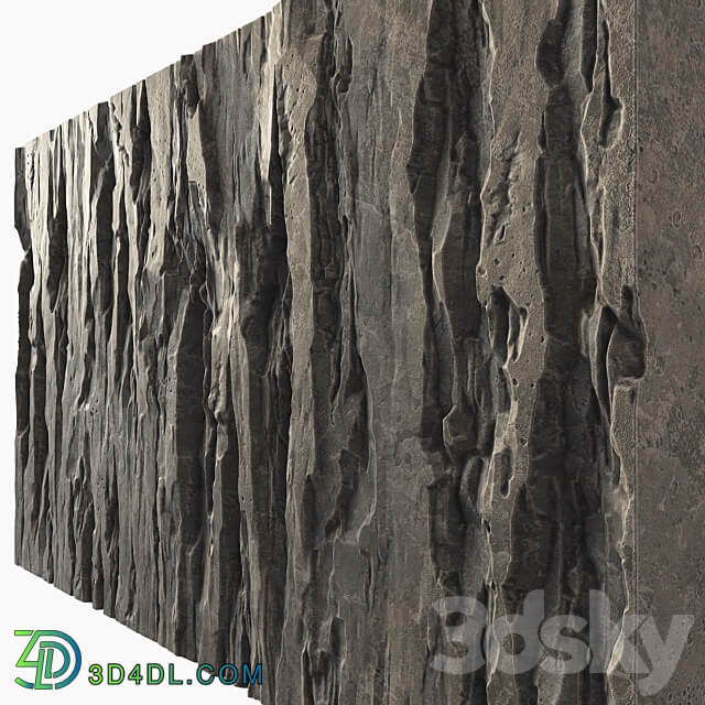 Wall stone slab rock mono n1 