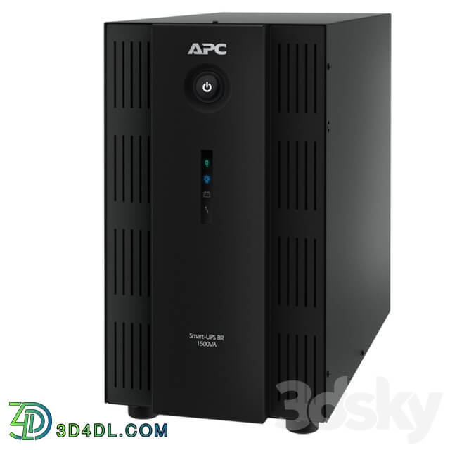 APC UPS 1500 VA BR PC other electronics 3D Models