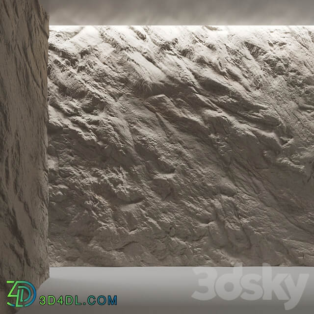 Rock wall 6 3D Models