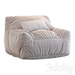 Arm chair Big Joe Lux Large Bean Bag Chair Lounger 