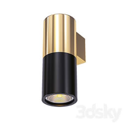 Spot Illumination Sconce Black Copper 